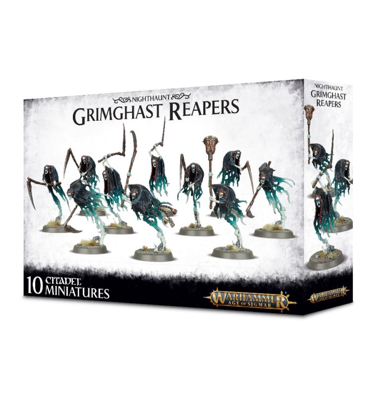 WH AoS: Nighthaunt - Grimghast Reapers