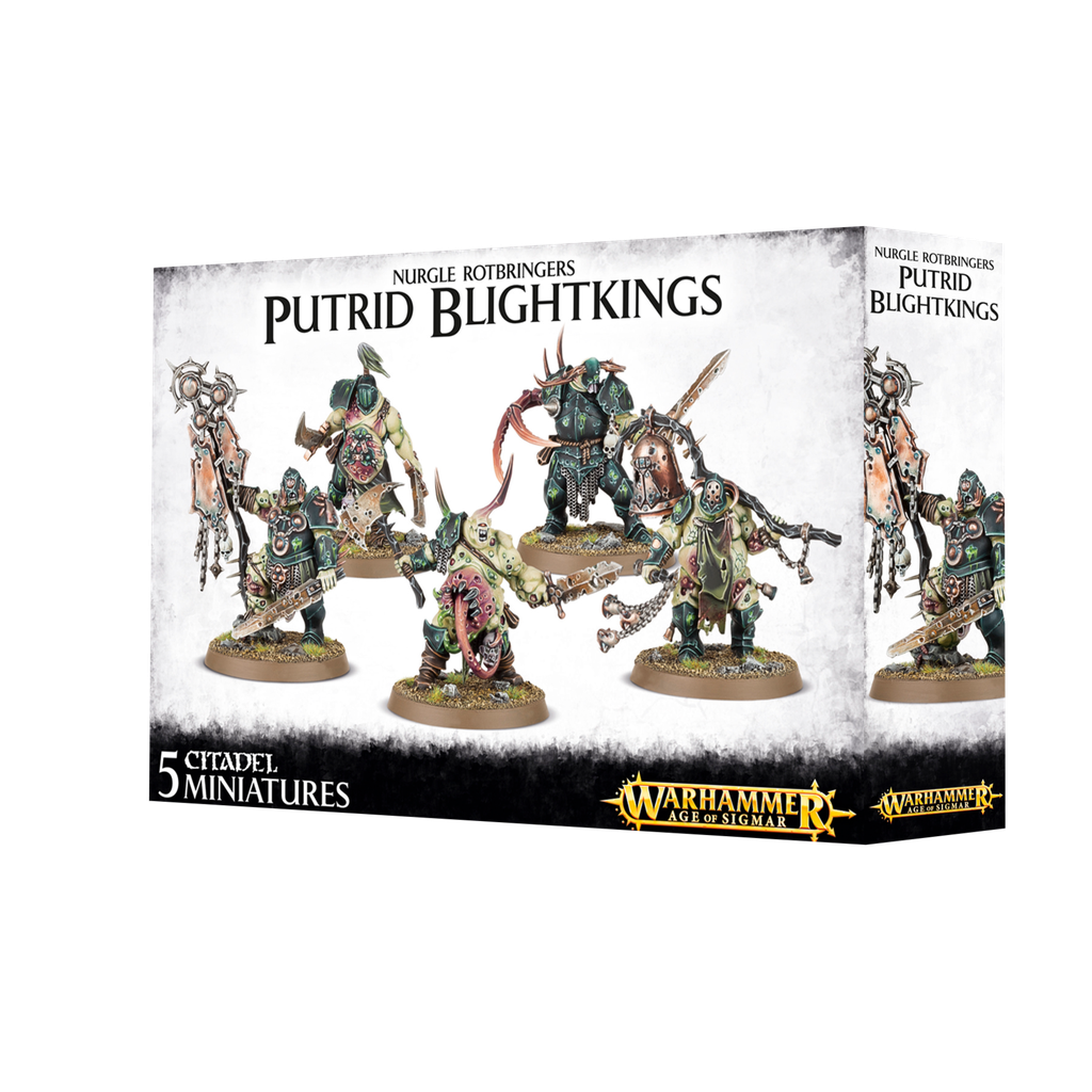 WH AoS: Nurgle Rotbringers - Putrid Blightkings