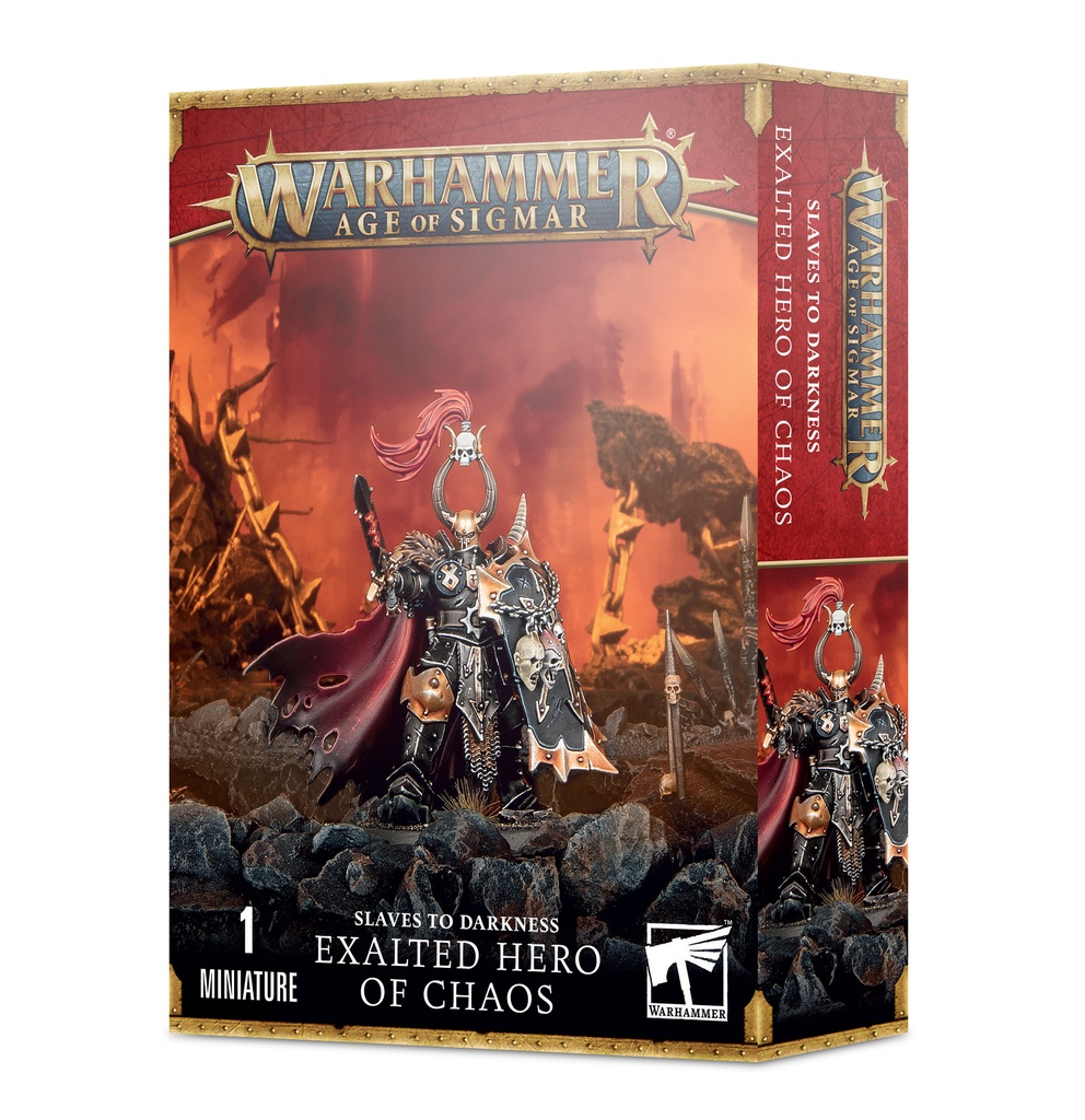 WH AoS: Slaves to Darkness - Exalted Hero of Chaos
