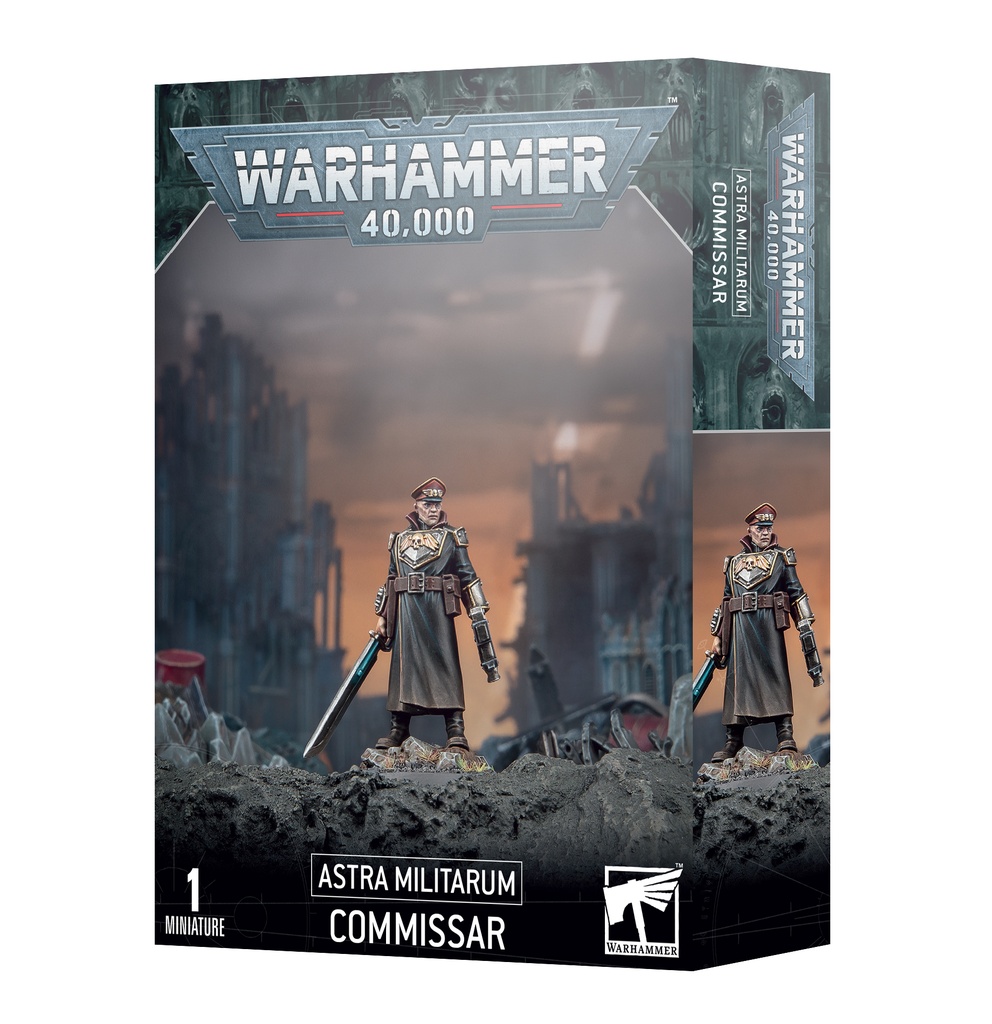 WH 40K: Astra Militarum - Commissar