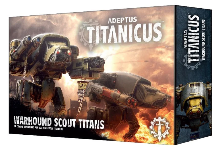 WH: Adeptus Titanicus - Warhound Scout Titans