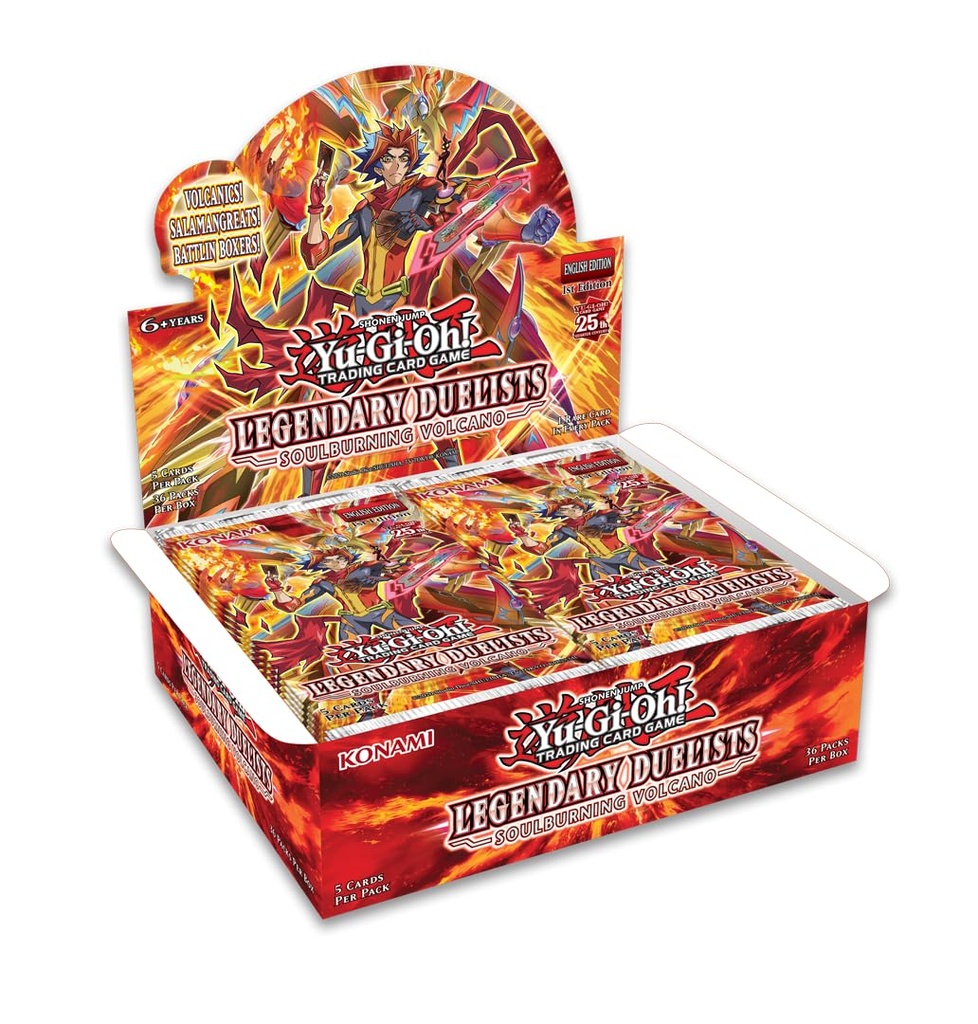 Yu-Gi-Oh! TCG: Legendary Duelists Soulburning Volcano Box (x36)