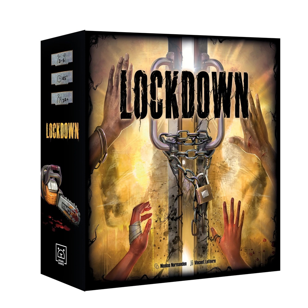 Lockdown Board Game: Survive the Horrific Monster Onslaught!