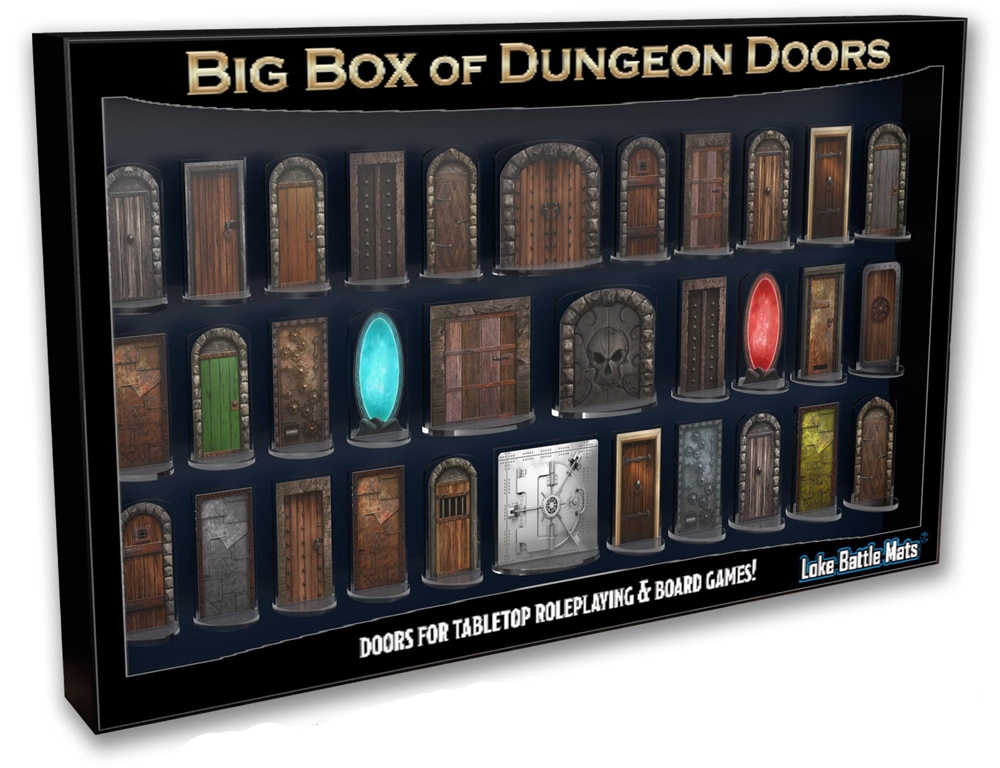 Loke Battle Mats: RPG Big Box of Dungeon Doors