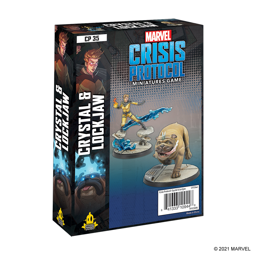 MARVEL: Crisis Protocol - Crystal & Lockjaw