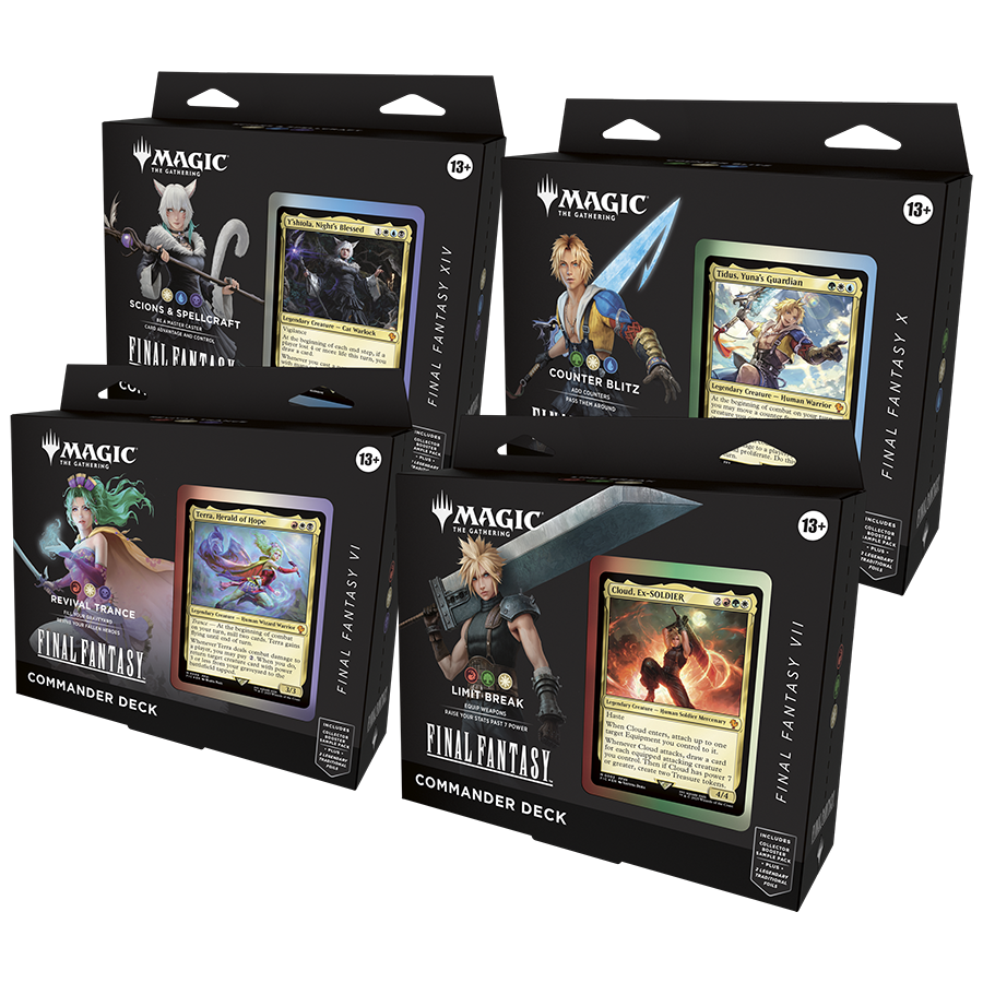 MTG: Final Fantasy - Commander Decks (x4)