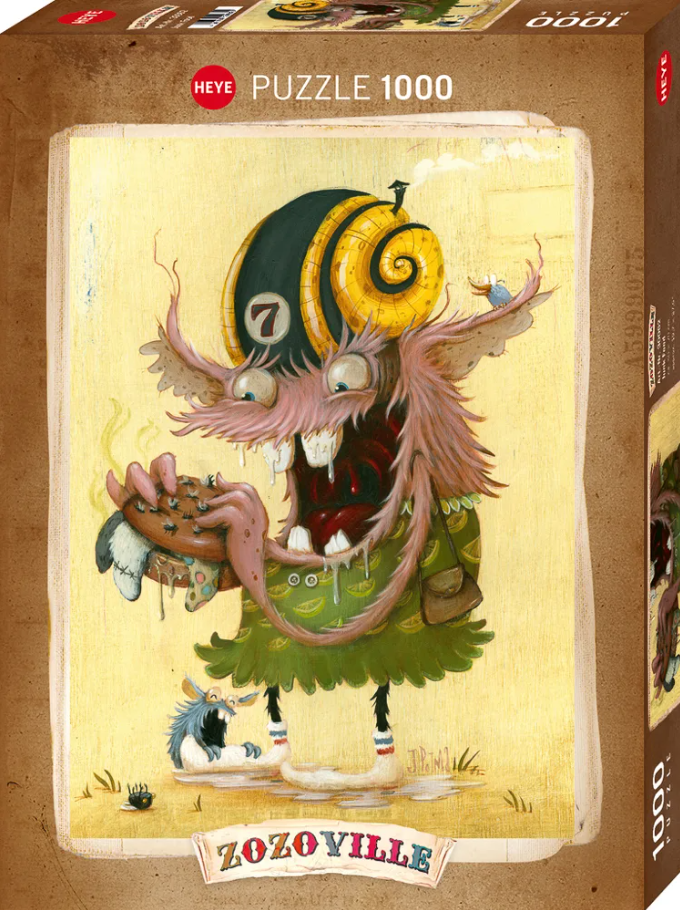 Jigsaw Puzzle: HEYE - Zozoville: Junk Food (1000 Pieces)
