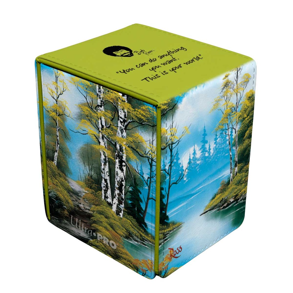 Deck Box: Ultra PRO - Alcove Flip - Bob Ross - Lakeside Path