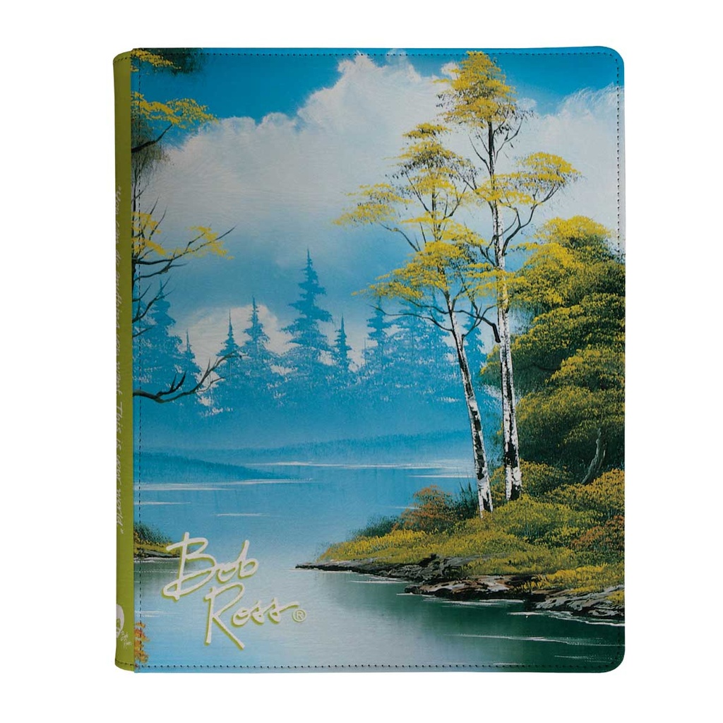 Binder: Ultra PRO - 9-Pocket Binder - Bob Ross - Lakeside Path