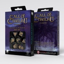 Call of Cthulhu (7th Ed.) - Blue Green & Gold Dice Set