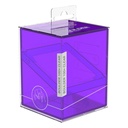 Deck Box: Ultimate Guard - Boulder 100+ Clear - Amethyst