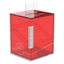 Deck Box: Ultimate Guard - Boulder 100+ Clear - Ruby