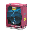 Sleeves: Dragon Shield - Standard Size - Brushed Art (x100) - MTG Retro Series - Lightning Bolt