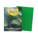 Sleeves: Dragon Shield - Standard - Dual Matte (x100) - Apple Green & Silver