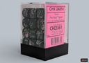 Dice: Chessex - Brush - 12mm D6 (x36) - Paintball/green