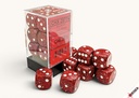 Dice: Chessex - Speckled - 16mm D6 (x12) - Lava Stone