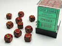 Dice: Chessex - Speckled - 12mm D6 (x36) - Strawberry