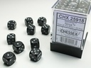 Dice: Chessex - Speckled - 12mm D6 (x36) - Ninja