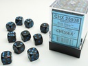 Dice: Chessex - Speckled - 12mm D6 (x36) - Blue Stars