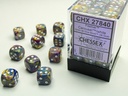 Dice: Chessex - Festive - 12mm D6 (x36) - Carousel/white