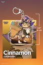 Keychain: Cinnamon - Cat Dinosaur