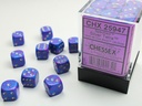 Dice: Chessex - Speckled - 12mm D6 (x36) - Silver Tetra