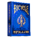 Playing Cards: Bicycle - Metalluxe Blue (Damaged)
