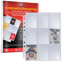 EVORETRO 9 Pocket Binder Pages for Trading Cards 40-pack