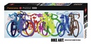 Jigsaw Puzzle: HEYE - Bike Art: Colourful Row (1000 Pieces)