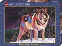 Jigsaw Puzzle: HEYE - Precious Animals Night Wolf (1000 Pieces)